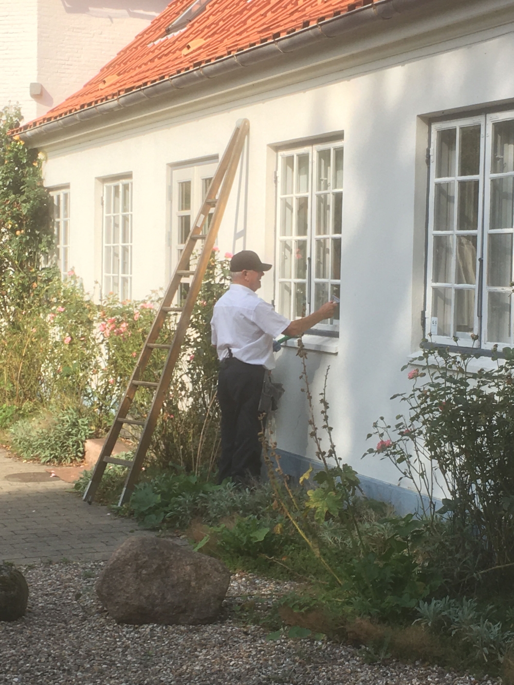 Vinduespudsning i Ørbæk